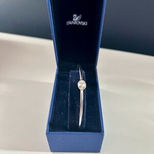 Swarovski Silver Bracelet with Clear Crystal